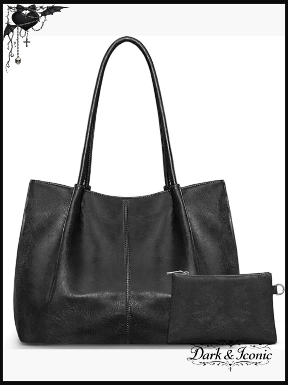 Large Tote Bag for Women Work Vegan Leather 16L Ladies Handbags Big Purses